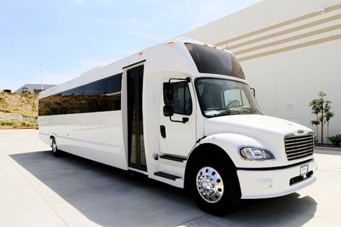 White limo bus – Loveland limo service